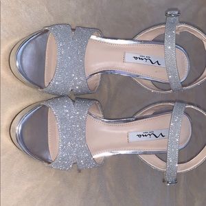 Nina New York Glitter Heels